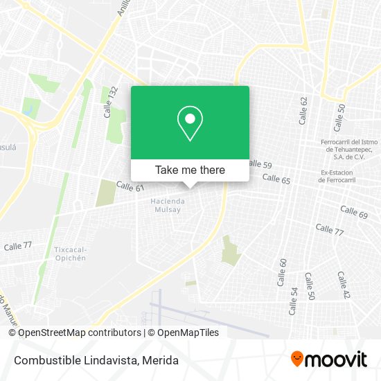 Combustible Lindavista map