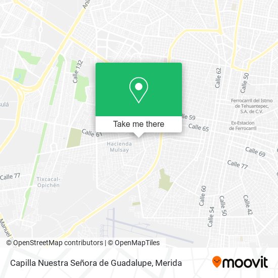 Capilla Nuestra Señora de Guadalupe map