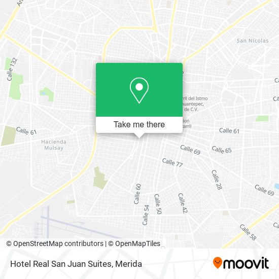 Hotel Real San Juan Suites map