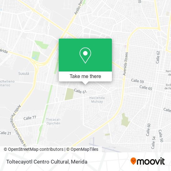 Mapa de Toltecayotl Centro Cultural