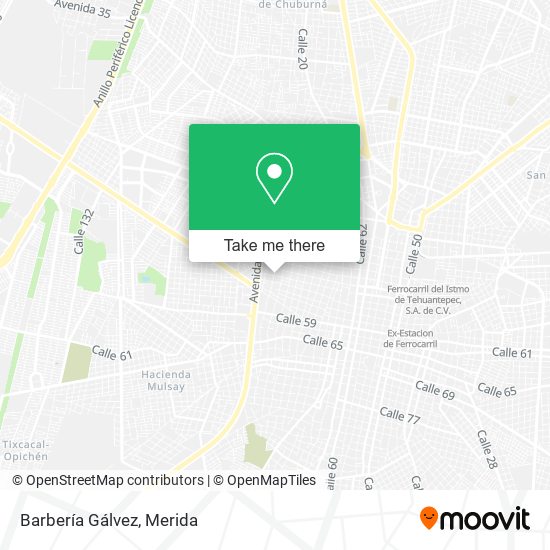 Barbería Gálvez map