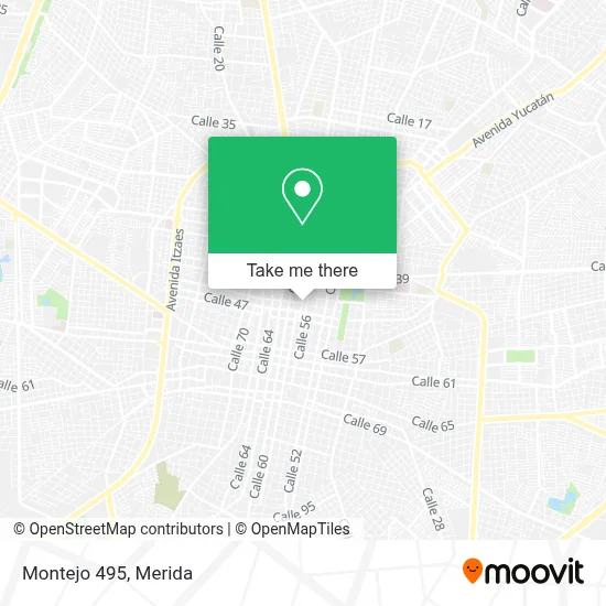 Montejo 495 map