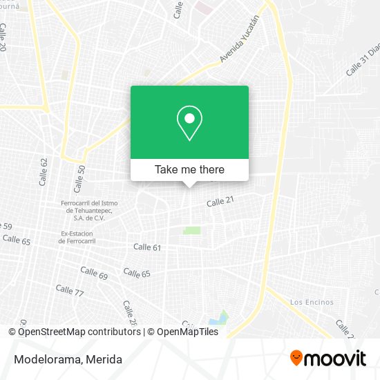 Mapa de Modelorama