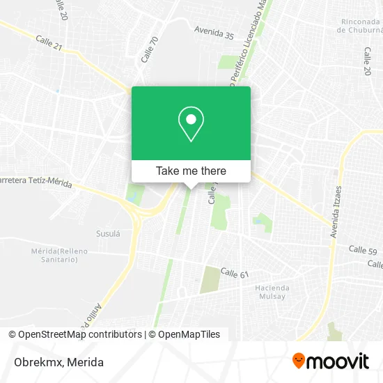 Obrekmx map