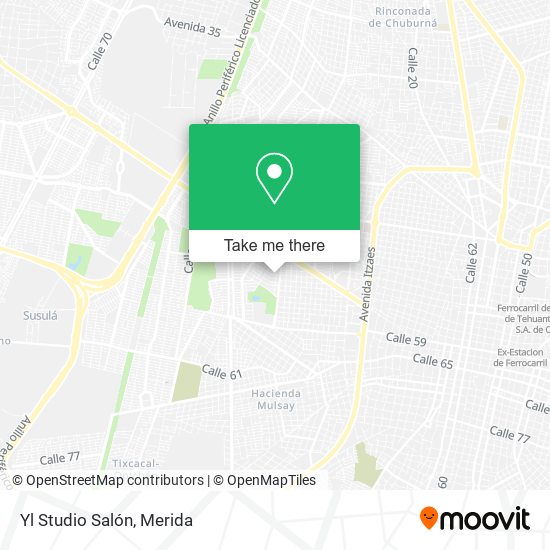 Yl Studio Salón map
