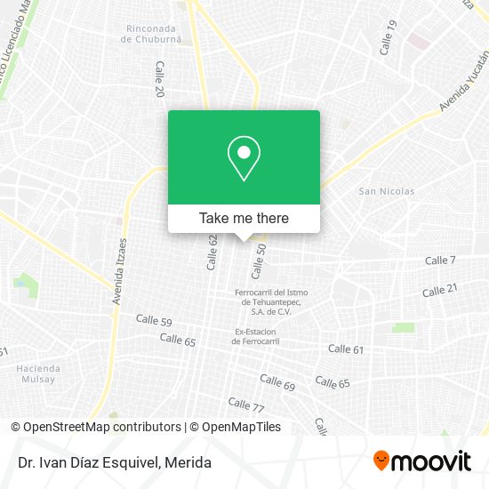 Dr. Ivan Díaz Esquivel map