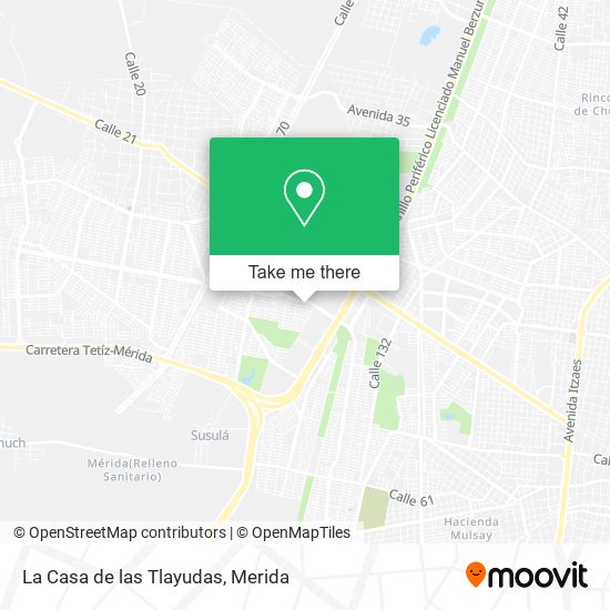 La Casa de las Tlayudas map