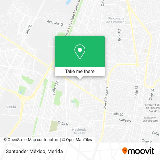 Mapa de Santander México
