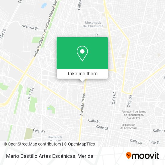 Mario Castillo Artes Escénicas map