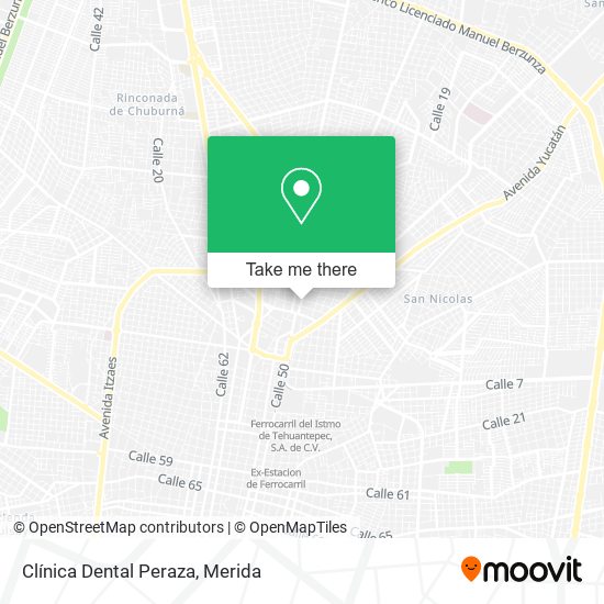 Clínica Dental Peraza map