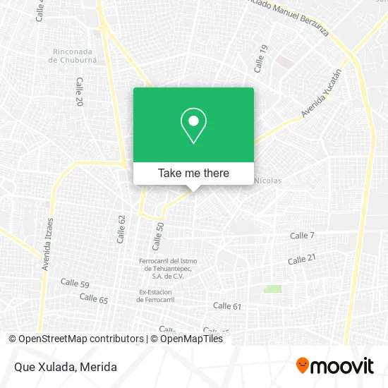 Que Xulada map