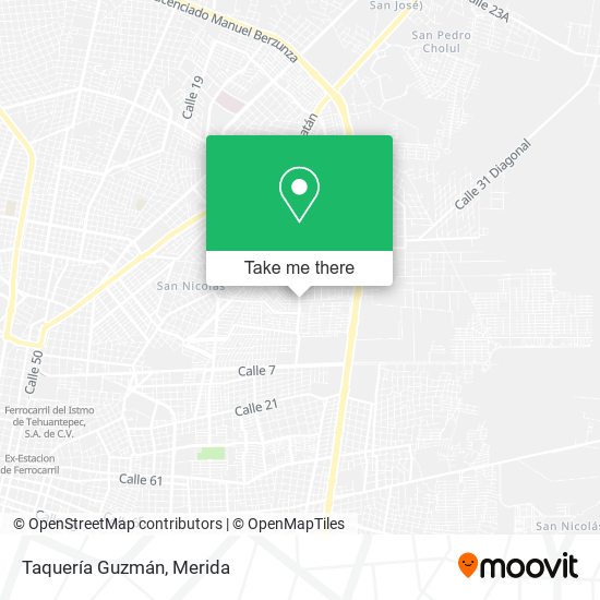 Taquería Guzmán map