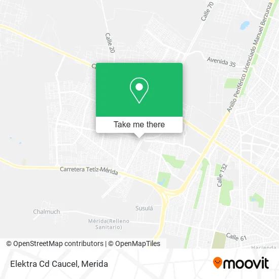 Elektra Cd Caucel map