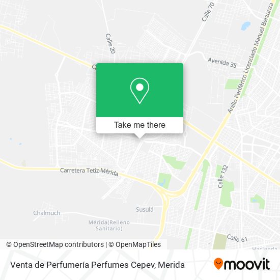 Mapa de Venta de Perfumería Perfumes Cepev
