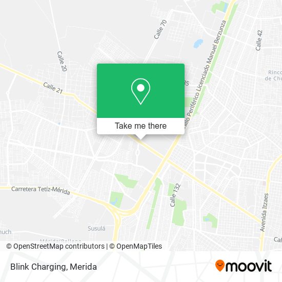 Mapa de Blink Charging