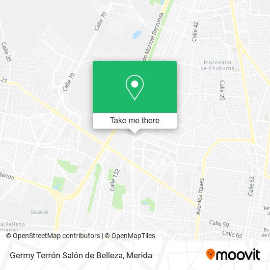 Germy Terrón Salón de Belleza map