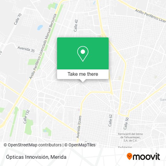 Ópticas Innovisión map