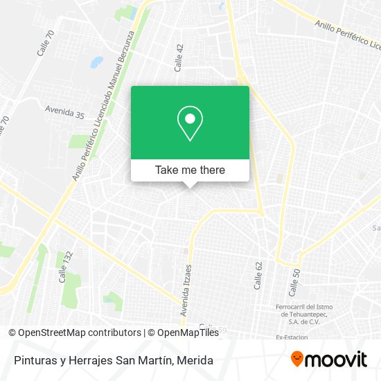Mapa de Pinturas y Herrajes San Martín