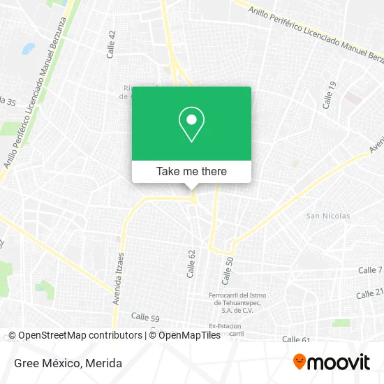 Mapa de Gree México