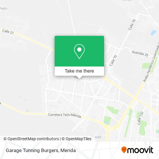 Garage Tunning Burgers map