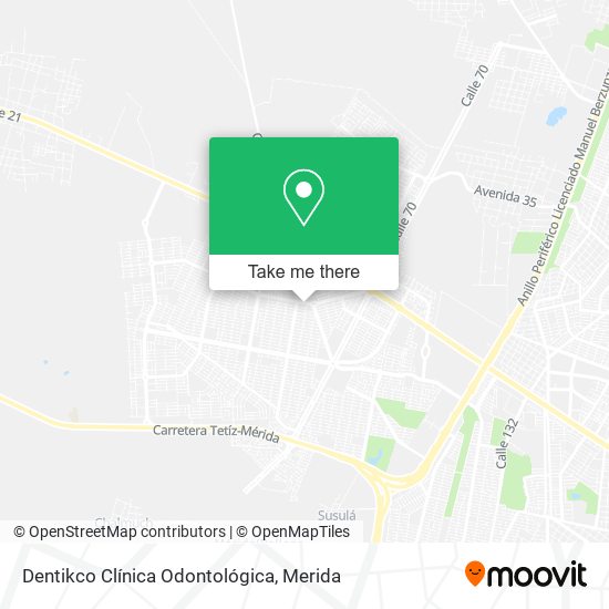 Mapa de Dentikco Clínica Odontológica