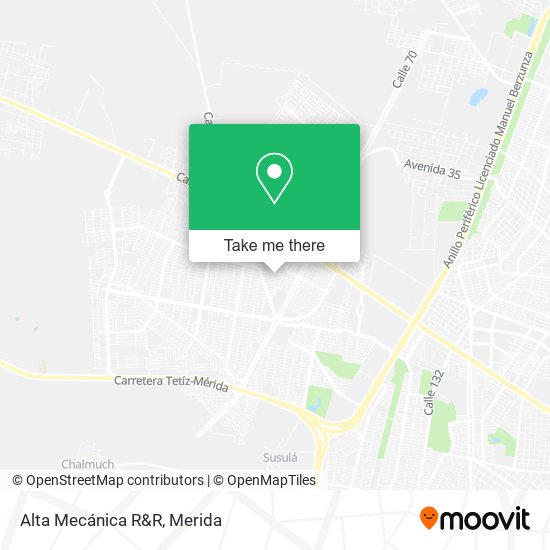 Mapa de Alta Mecánica R&R