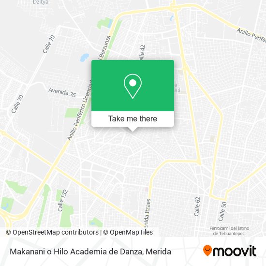 Makanani o Hilo Academia de Danza map