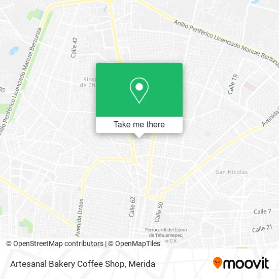 Artesanal Bakery Coffee Shop map