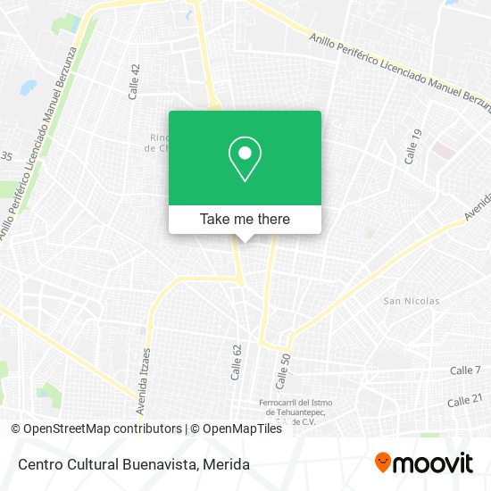 Mapa de Centro Cultural Buenavista