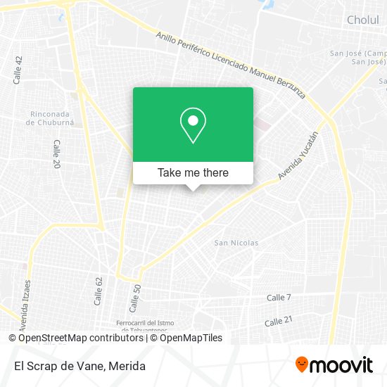 Mapa de El Scrap de Vane