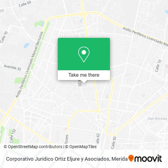 Corporativo Jurídico Ortiz Eljure y Asociados map