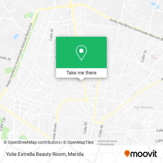 Mapa de Yolie Estrella Beauty Room