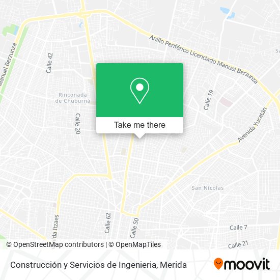 Construcción y Servicios de Ingenieria map