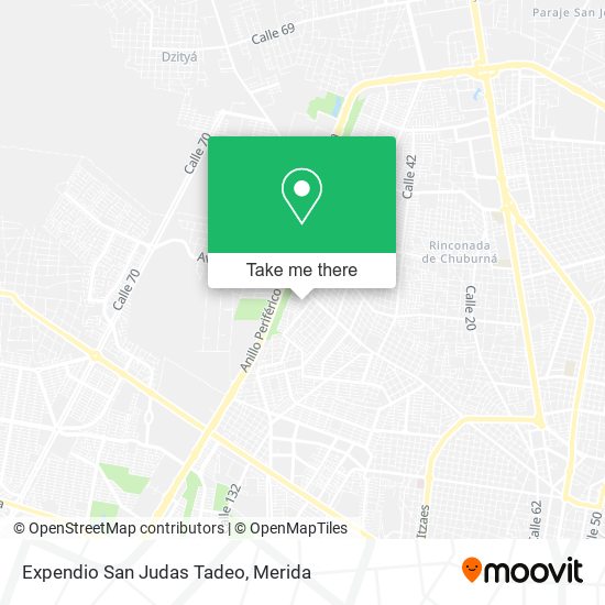 Mapa de Expendio San Judas Tadeo