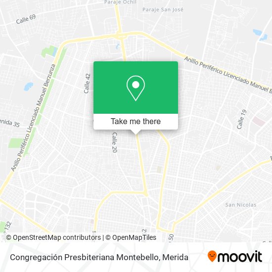 Congregación Presbiteriana Montebello map