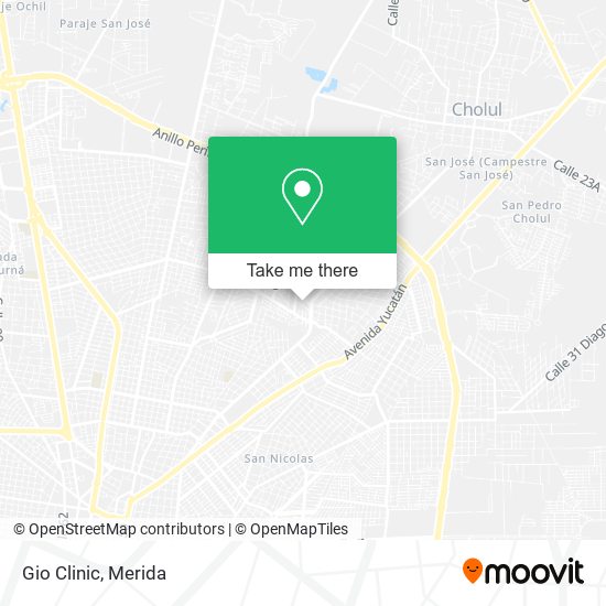 Mapa de Gio Clinic