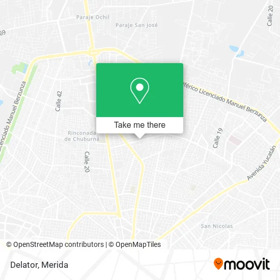 Mapa de Delator