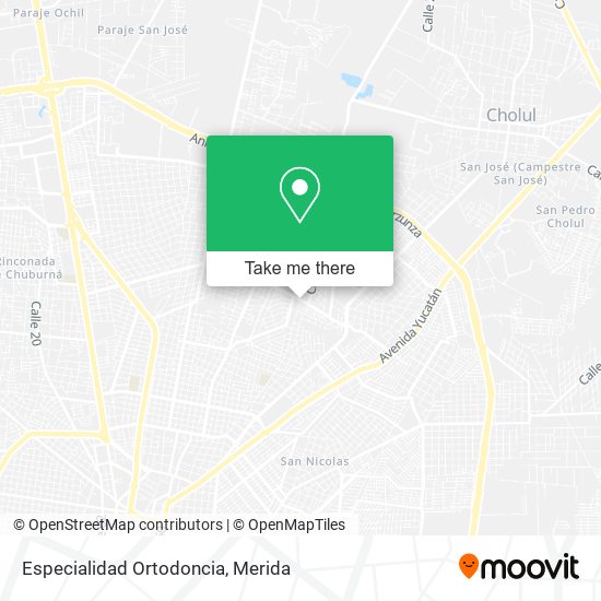 Especialidad Ortodoncia map