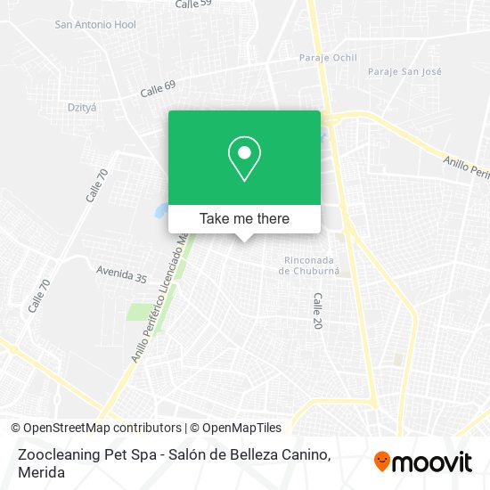 Zoocleaning Pet Spa - Salón de Belleza Canino map