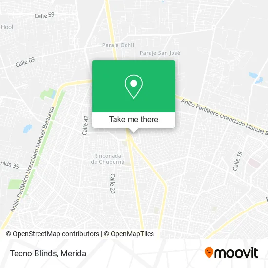 Tecno Blinds map
