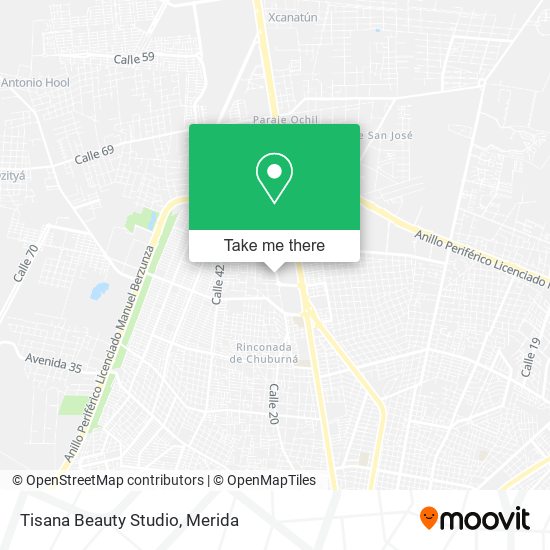 Tisana Beauty Studio map