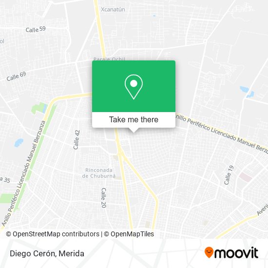 Mapa de Diego Cerón