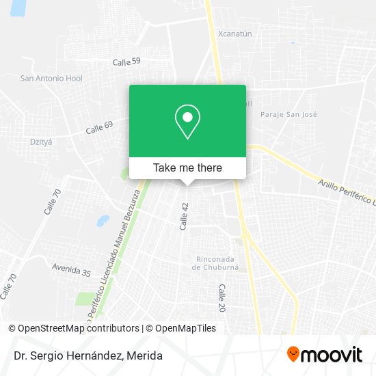 Dr. Sergio Hernández map