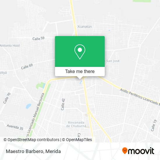 Mapa de Maestro Barbero