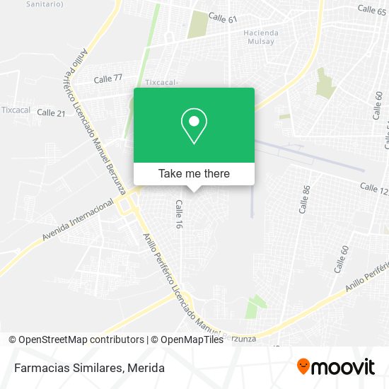 Mapa de Farmacias Similares
