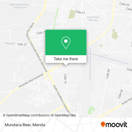 Mapa de Mundaca Beer