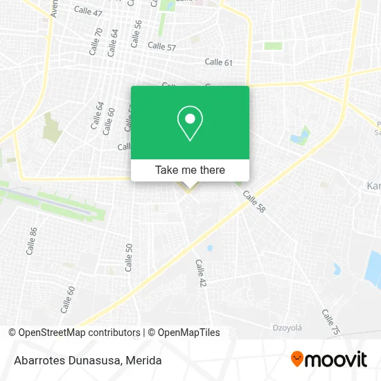 Abarrotes Dunasusa map