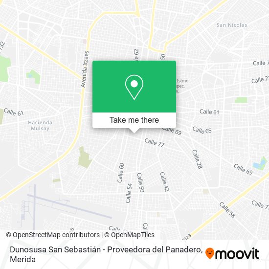 Dunosusa San Sebastián - Proveedora del Panadero map