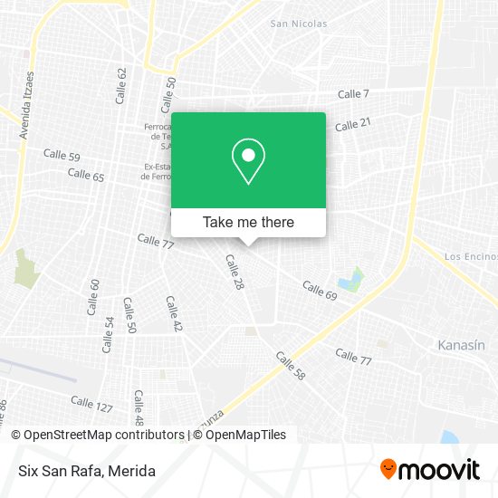 Mapa de Six San Rafa