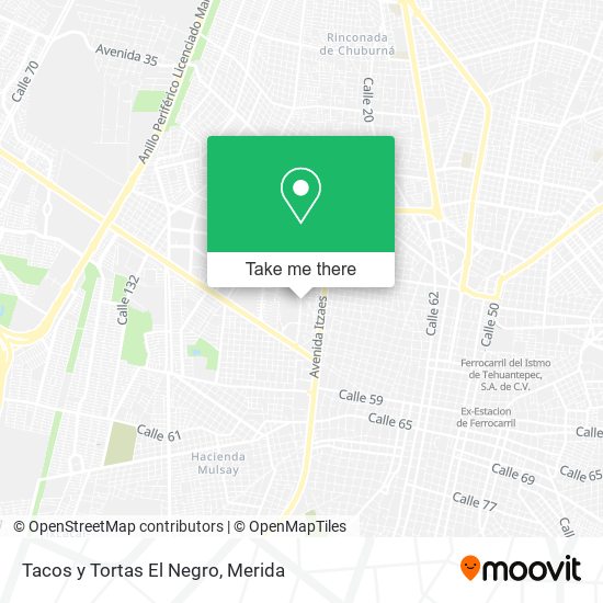 Tacos y Tortas El Negro map